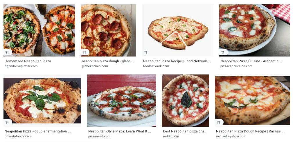 Find pizza with AI help